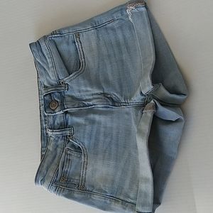 American Eagle Outfitters Hi-Rise Shortie Denim Short Sz 2